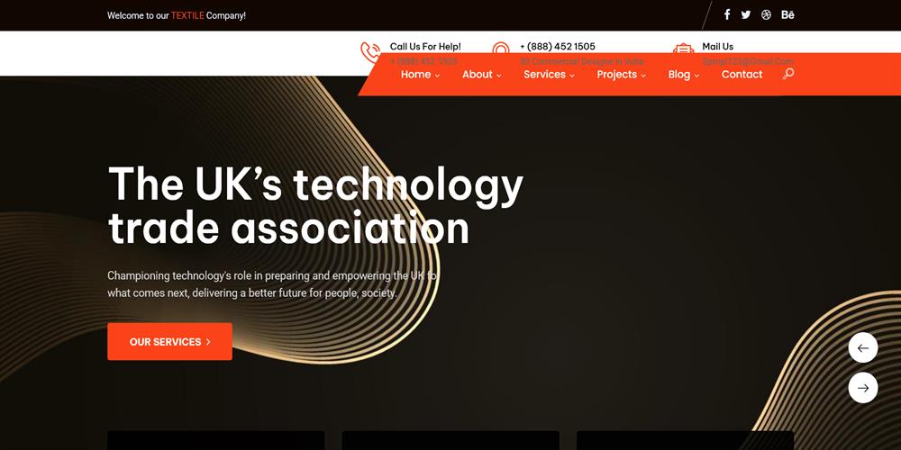 TexFab – Textile, Fabric & Garment Industry HTML5 Template