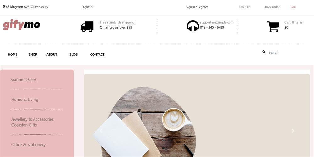 GiftShop – Gifts, Personalized Items & Celebration Store HTML Template